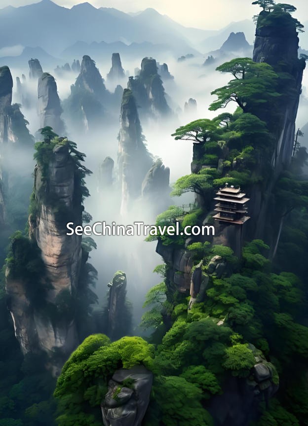 Glass Skywalk Tianmen Mountain
